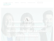 Tablet Screenshot of fundacionadecco.org